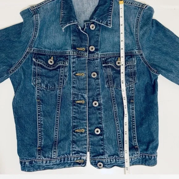 Vintage Classic Mavi “The Kathy Trucker” Blue Denim Jacket, Women’s Size Small - Picture 4 of 10